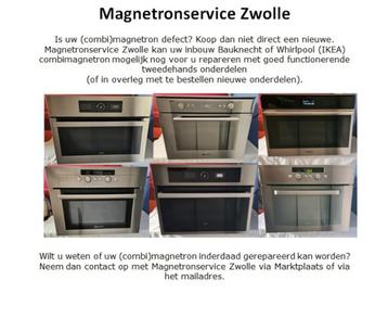 Reparatie van inbouw combimagnetrons beschikbaar voor biedingen