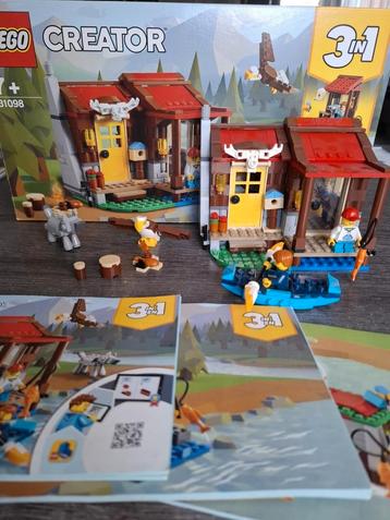 Lego Creator 31098 - Boswachtershut 3-in-1 beschikbaar voor biedingen