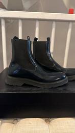 Hugo Boss Enkellaarzen Heren - Maat 44 - Donkerblauw, Blauw, Boots, Ophalen of Verzenden, Zo goed als nieuw