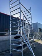 Rolsteiger te koop, Doe-het-zelf en Verbouw, Steigers, Ophalen, Gebruikt, Rolsteiger of Kamersteiger, 5 meter of hoger