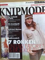 Knipmode september nr. 9 / 2007, Hobby en Vrije tijd, Kledingpatronen, Verzenden, Zo goed als nieuw, Vrouw, Knipmode