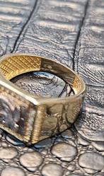 Prachtige 14karaat gouden zegelring Adelaar, Heer, Nieuw, Ophalen of Verzenden, Goud