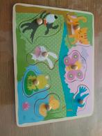 Houten kinderpuzzel, Ophalen of Verzenden, Minder dan 10 stukjes, Gebruikt, Van hout