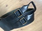 Purdey riem zwart breed, 80 tot 90 cm, 5 cm of meer, Zwart, Tailleriem