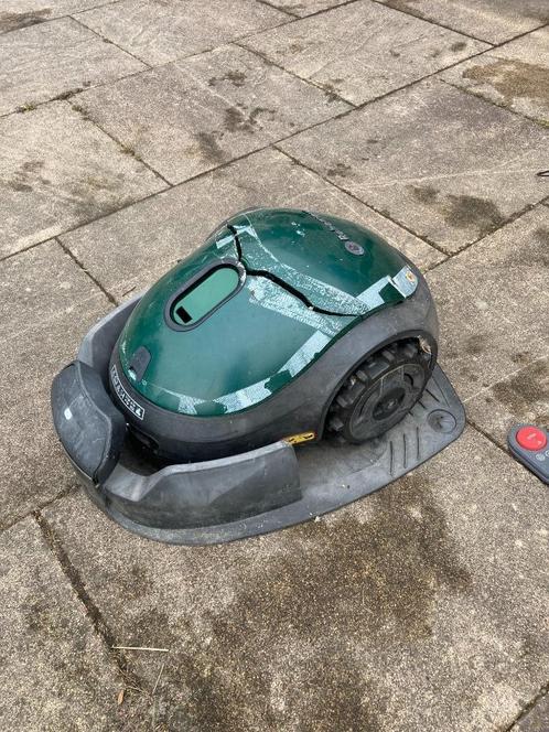 Robomow RX12u voor onderdelen, Tuin en Terras, Grasmaaiers, Gebruikt, Cirkelmaaier, Ophalen of Verzenden