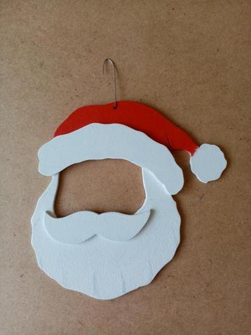 Houten kerstman  kerstboom versiering.  beschikbaar voor biedingen
