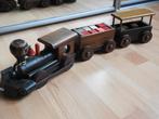 Houten trein jaren 40., Antiek en Kunst, Antiek | Speelgoed, Ophalen of Verzenden