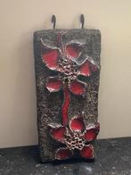 Knappe Keramische Wandversiering Rode - Jan Van Erp, Ophalen of Verzenden