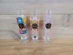 Set van 3 Warsteiner art collection bierglazen, Verzamelen, Biermerken, Ophalen of Verzenden, Zo goed als nieuw, Glas of Glazen