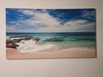 Schilderij met zee en strand, Antiek en Kunst, Kunst | Schilderijen | Abstract, Ophalen
