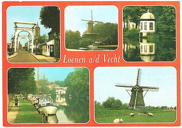 909491	Loenen	a d Vecht	Utr 	Nette oude kaart Onbeschreven   beschikbaar voor biedingen