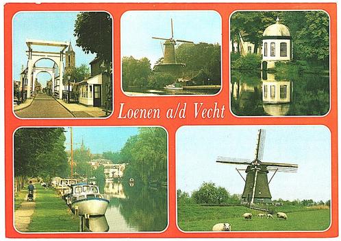909491	Loenen	a d Vecht	Utr 	Nette oude kaart Onbeschreven, Verzamelen, Ansichtkaarten | Nederland, Ongelopen, Utrecht, Ophalen of Verzenden