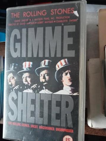 Rolling Stones Gimmy Shelter VHS  beschikbaar voor biedingen