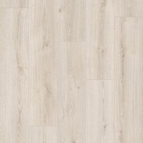 Laminaat 8 mm laminaat wit eiken v-groef K4419 €5,95 M², Huis en Inrichting, Stoffering | Vloerbedekking, Nieuw, Laminaat, Wit