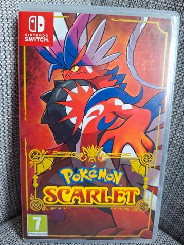 Pokémon Scarlet | NIEUWSTAAT | Switch 1 en 2 beschikbaar voor biedingen