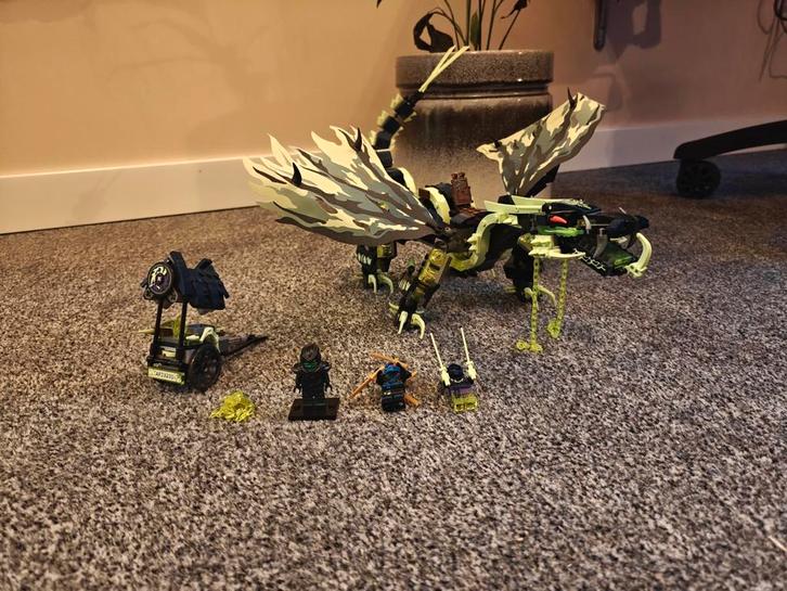 Lego 70736 Morro's draak, Kinderen en Baby's, Speelgoed | Duplo en Lego, Gebruikt, Lego, Complete set, Ophalen of Verzenden