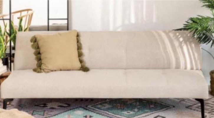 2-zits slaapbank, Huis en Inrichting, Banken | Sofa's en Chaises Longues, Zo goed als nieuw, Tweepersoons, 150 tot 200 cm, Minder dan 75 cm