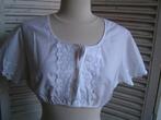tiroler dirndl blouse maat 40 nr NN 727, Verzenden, Zo goed als nieuw, Maat 38/40 (M), Overige thema's