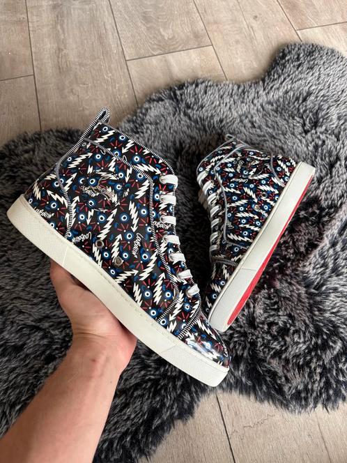 Christian Louboutin Louis Orlato High 'Creative Size 42,5, Kleding | Heren, Schoenen, Zo goed als nieuw, Sneakers of Gympen, Overige kleuren