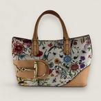 Gucci horsebit flora tote, Ophalen of Verzenden, Gebruikt, Overige kleuren, Shopper