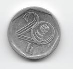 Tsjechië 20 haleru 1998 (b) KM# 2.1, Postzegels en Munten, Munten | Europa | Niet-Euromunten, Verzenden, Overige landen, Losse munt