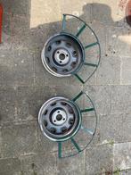 Tuinslang haspel van velgen, Ophalen, Gebruikt