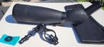 BRESSER 25-75x100 Spotting Scope, met telefoon adapter, Gebruikt, 20x of meer, Met hoes of tas, Porro (met knik)
