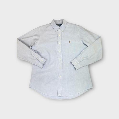 Ralph Lauren heren overhemd  Maat L., Kleding | Heren, Overhemden, Gedragen, Halswijdte 41/42 (L), Blauw, Ophalen of Verzenden