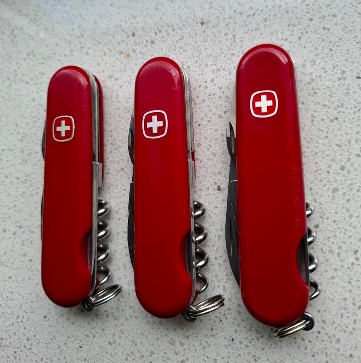 Wenger Classic mes zakmes Victorinox, Caravans en Kamperen, Kampeergereedschap, Zo goed als nieuw, Ophalen of Verzenden
