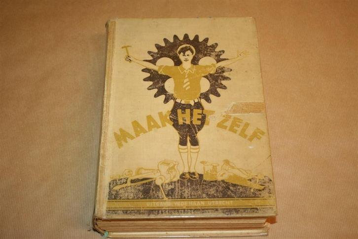 Handboek voor den Knutselaar - Zeldzame uitgave 1930 !!, Boeken, Hobby en Vrije tijd, Gelezen, Ophalen of Verzenden