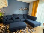 Pronto hoekbank met hocker en opbergruimte, Ophalen, Gebruikt, Hoekbank, 300 cm of meer