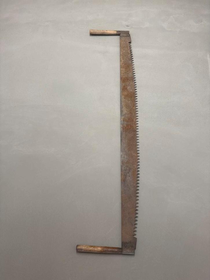 Antieke trekzaag, Doe-het-zelf en Verbouw, Gereedschap | Handgereedschap, Gebruikt, Ophalen of Verzenden
