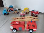 Verschillende houten auto's, Kinderen en Baby's, Speelgoed | Houten speelgoed, Ophalen of Verzenden, Gebruikt