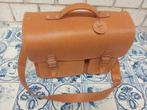Nieuwe Handgemaakte Bio lederen tas wolf leder, Bruin, Nieuw, Ophalen of Verzenden, Leer