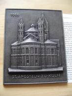 Plaket St. Apostelen zu Köln 1986, Antiek en Kunst, Ophalen of Verzenden