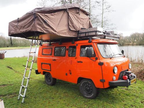 Daktent soft shell grijs 3 a 4 personen, Caravans en Kamperen, Tenten, tot en met 3, Nieuw, Ophalen of Verzenden