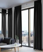 Prachtige verduisterend gordijn 140 x 300 cm zwart, Huis en Inrichting, Stoffering | Gordijnen en Lamellen, 100 tot 150 cm, 200 cm of meer
