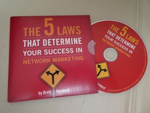 The 5 laws that determine your success in Netwerk Marketing, Cd's en Dvd's, Dvd's | Documentaire en Educatief, Zo goed als nieuw