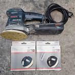 Bosch GEX 150  AC met 2 extra schuurzolen, Ophalen, Gebruikt, Minder dan 600 watt, Excentrische schuurmachine