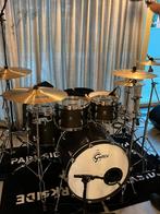 Gretsch  renown maple matt zwart 22-10-12-16, Ophalen of Verzenden, Gebruikt