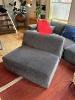 zitelement lounge stoel fauteuil grote stoel loveseat grijs, Ophalen, Zo goed als nieuw