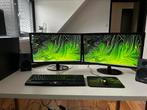 Complete Game-PC SetUp! Inclusief 2 Monitoren!, Spelcomputers en Games, Games | Pc, Vanaf 7 jaar, 1 speler, Zo goed als nieuw