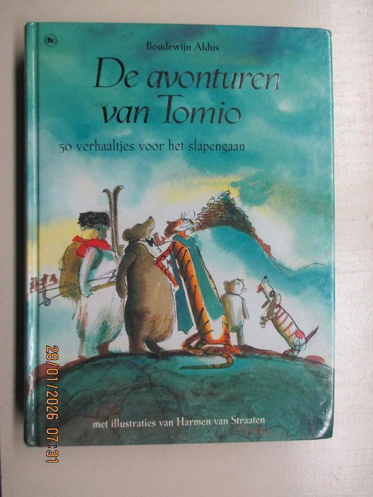 Boudewijn Aldus en H.v.Straaten-De avonturen van Tomio, Boeken, Ophalen of Verzenden, Zo goed als nieuw, Fictie algemeen