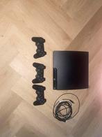 Ps3 slim met 3 controllers en camera en move controller, Ophalen, 160 GB, Met 3 controllers of meer, Slim
