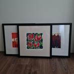 5 mooie zeefdrukken, Antiek en Kunst, Kunst | Litho's en Zeefdrukken, Ophalen