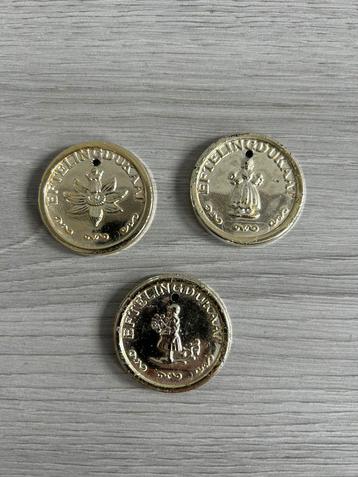 Efteling munten ezeltje strekje drie stuks beschikbaar voor biedingen