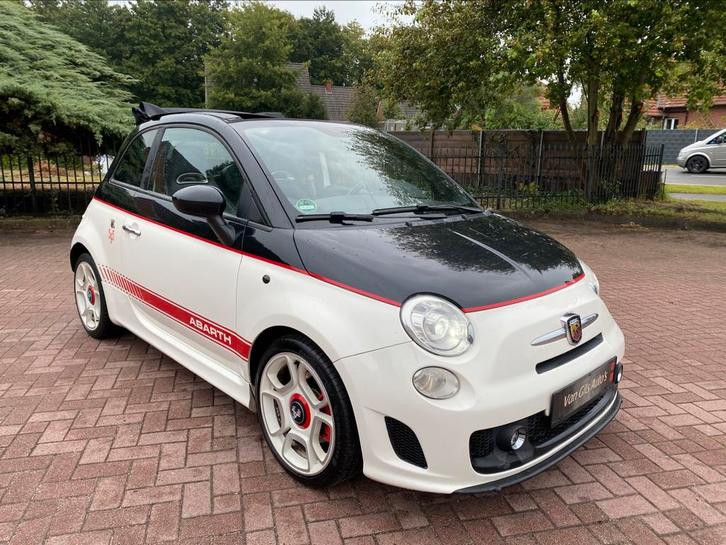 Abarth 595c competizione bicolore, Auto diversen, Schadeauto's, Abarth, Automaat, Benzine, SUV of Terreinwagen, Wit, Ophalen