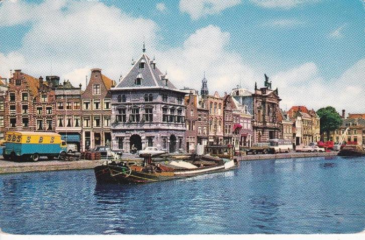 00689 Haarlem - Spaarne - gel. 1962, Verzamelen, Ansichtkaarten | Nederland, Gelopen, Noord-Holland, 1960 tot 1980, Verzenden