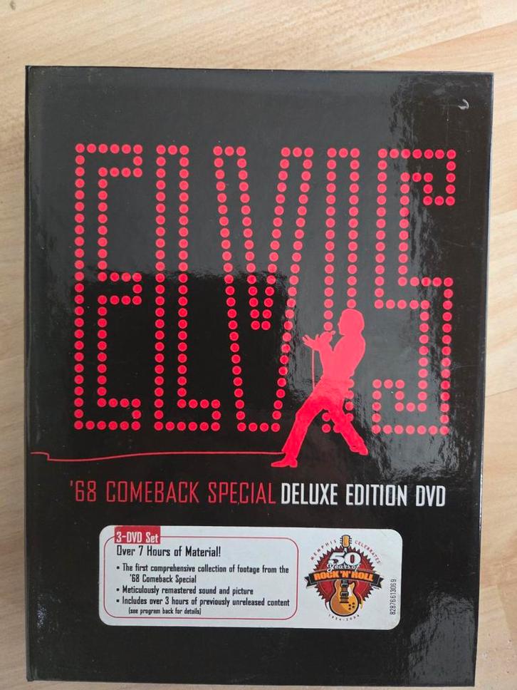 Elvis '68 Comeback Special Deluxe Edition DVD Boxset, Cd's en Dvd's, Dvd's | Muziek en Concerten, Zo goed als nieuw, Muziek en Concerten