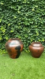 Terracotta potten, Ophalen, Gebruikt